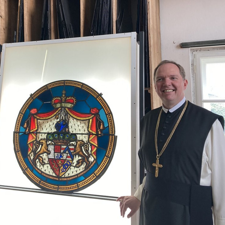 Das Pfingstfenster / © Mariendom Linz Das Pfingstfenster