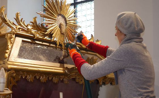 Kirchenrenovierung Eidenberg - 23. Woche