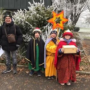 Viele Sternsinger-Gruppen waren unterwegs