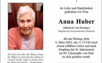 Anna Huber