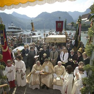 Fronleichnam am Traunsee