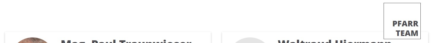 Widget Team Überschrift / © Medienservice/Diözese Linz Widget Team Überschrift