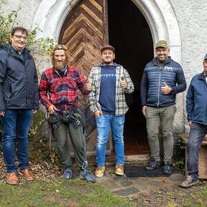 Turmkreuzsteckung Konradkirche 2.11.2020