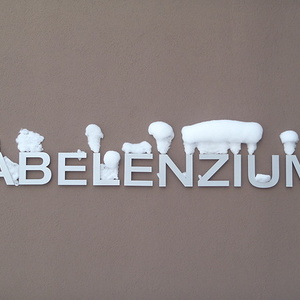 Abelenzium im Winter