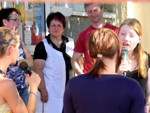 Solidaritäts-Wandertheater im Oberen Mühlviertel. © mensch & arbeit