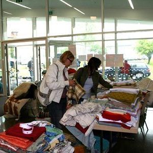 Benefiz-Flohmarkt in Lichtenberg