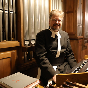 Organist Klaus Sonnleitner vom Stift St. Florian