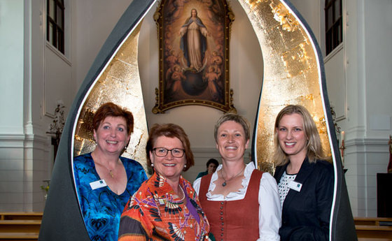 Angela Repitz, Erika Kirchweger, Edith Gegenleitner und Michaela Leppen (v.l.)