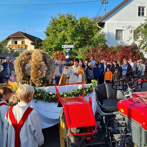 Segnung der Erntekrone