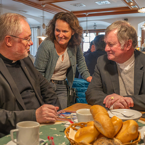 Visitation Dekanat WindischgarstenBegegnungen im Wirtshaus Schöllhuber in Kirchdorf an der Krems bei Kesselheisser 