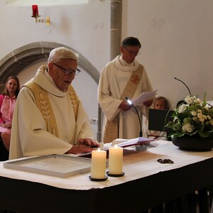 Diamantenes Priesterjubiläum von Pfarrer Josef Pesendorfer