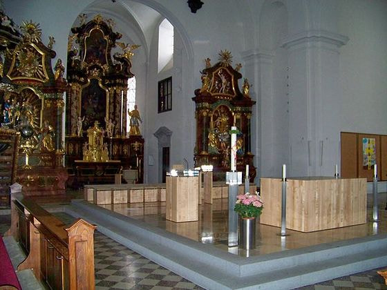 Pfarrkirche Ebensee Innenraum