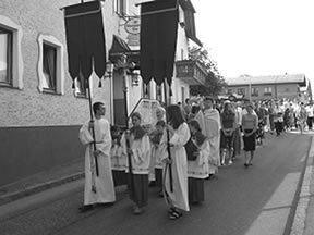 Einzug der Reliquie Schwester Faustyna