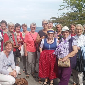 Dörnbacher Frauen auf dem Pöstlingberg