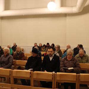 Messe in St. Quirinus und nach der Sternwallfahrt in Auwiesen