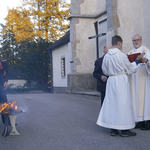 Segnung des Osterfeuers         