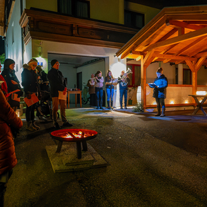 Nach Weinzierl lud Familie Vorauer als Gastgeber