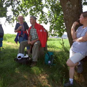 Rast bei der Kapelle in Zwölfling