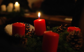 Adventkranzsegnung