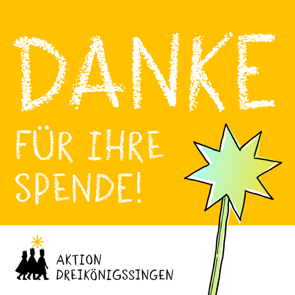 Danke für Ihre Spende