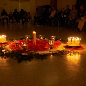 Weihnachten mit Asylwerbern   