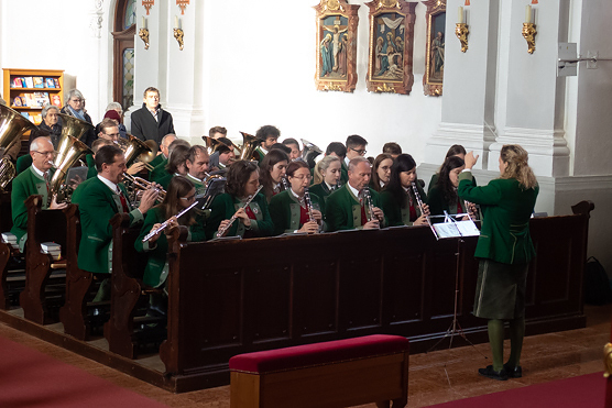 Cäcilienmesse mitgestatltet von der Musikkapelle Kopfing