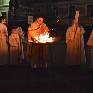 Osternachtfeier in Kirchdorf an der Krems