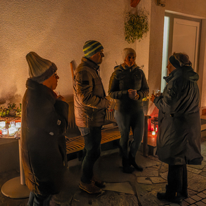 Familie Haijes lud zur adventlichen Feier