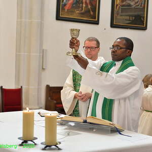 in der Pfarrkirche Eggelsberg