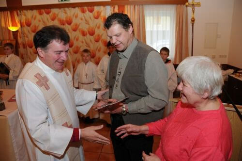 Messfeiern im Gasthaus Grabenschweiger