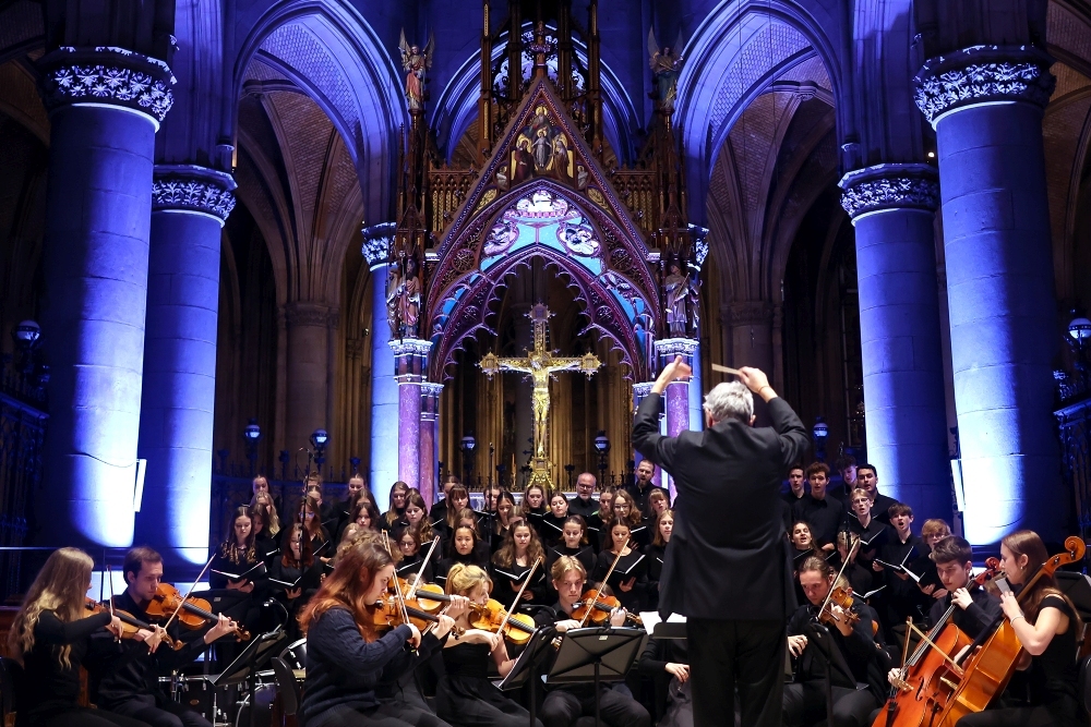 foto: volker weihbold konzert stifterschule mit musikschule prag im neuen dom mariendom linz