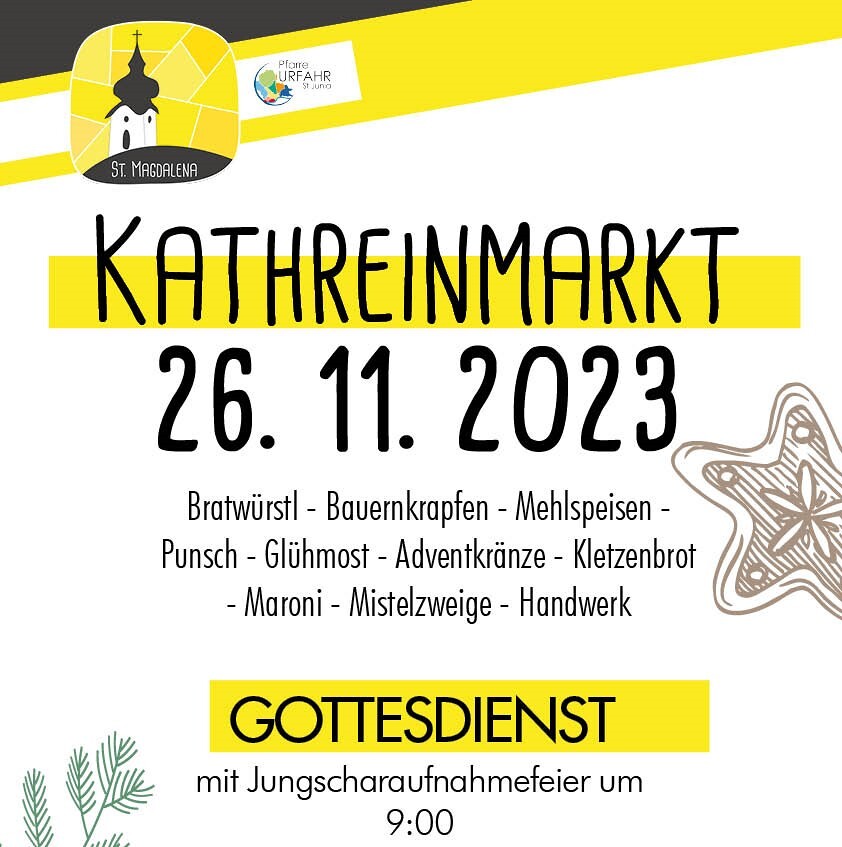 Einladung zum Kathreinfest 2023