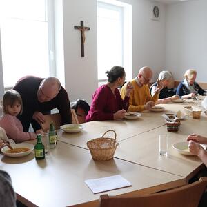 Fastensuppe in St. Quirinus