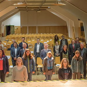 Gedenkfeier an die Opfer des ehemaligen KZ Außenlagers Ternbergzum Thema „Menschlichkeit ohne Grenzen“Foto: Haijes 