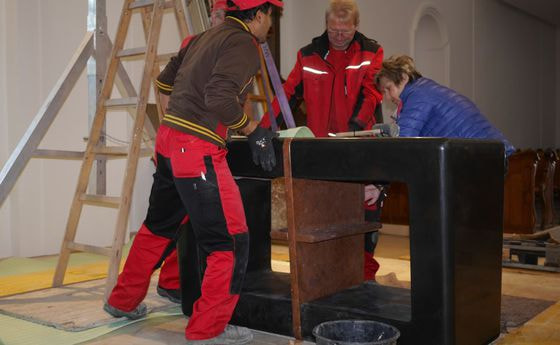  Aktueller Stand der Kirchenrenovierung - Woche 22