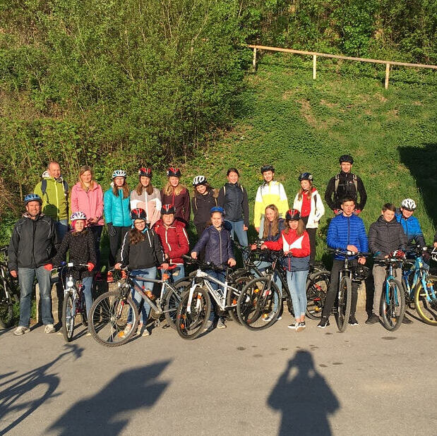 Mit dem Fahrrad zum Auferstehungsgottesdienst