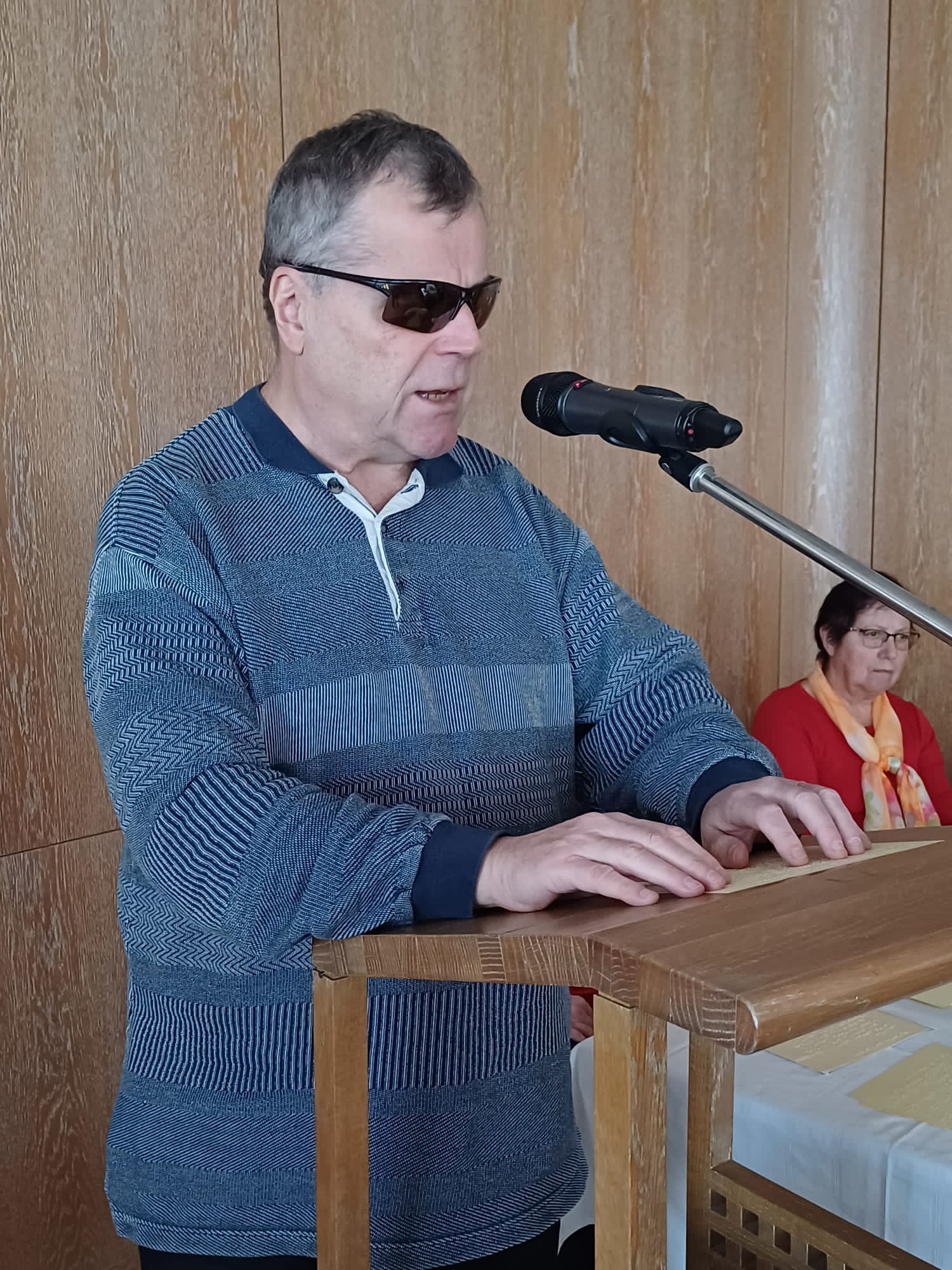 Josef Vorderderfler / Blindenpastoral