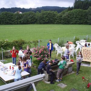 Ministrantenausflug 2009 – Miny Garten3