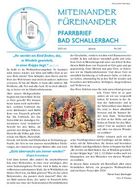 Pfarrblatt