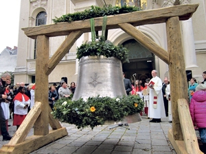 Glocke Pfarre Linz Hl. Familie © Christian Koller