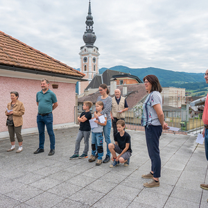 Abschiedsritual im Pfarrheim, Schlüsselübergabe