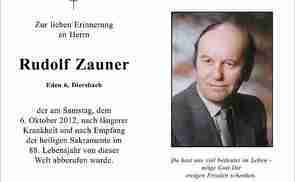 Rudolf Zauner