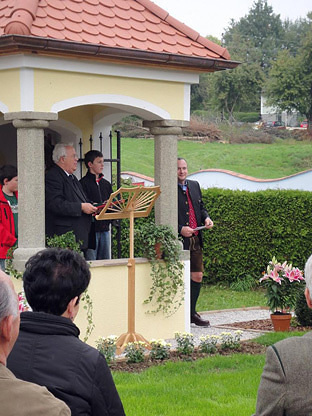 Segnung der Aminger Schutzengel-Kapelle