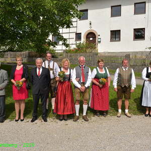 Patrozinium und Ehejubiläum in Eggelsberg