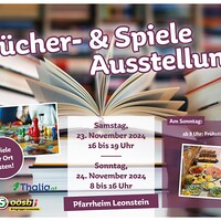 Bücher- & Spieleausstellung 2024