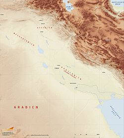 Shop Bibelwerk Linz Begehbare Landkarte Mesopotamien Babylonien